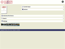 Tablet Screenshot of learnmem.cshlp.org