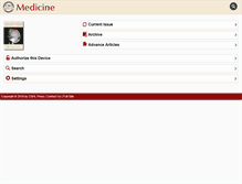 Tablet Screenshot of perspectivesinmedicine.cshlp.org